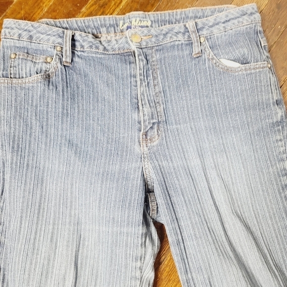 LA Blues Flare Leg Jeans 16W - Picture 2 of 10